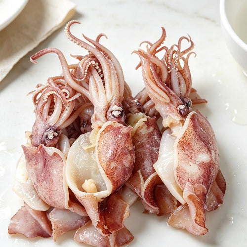 Fresh Raw Squid