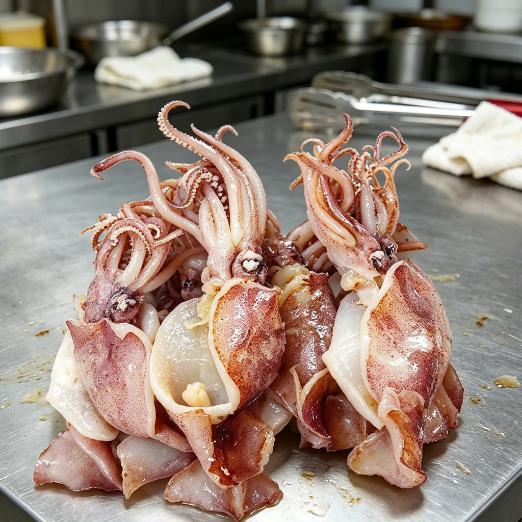 Fresh Raw Squid